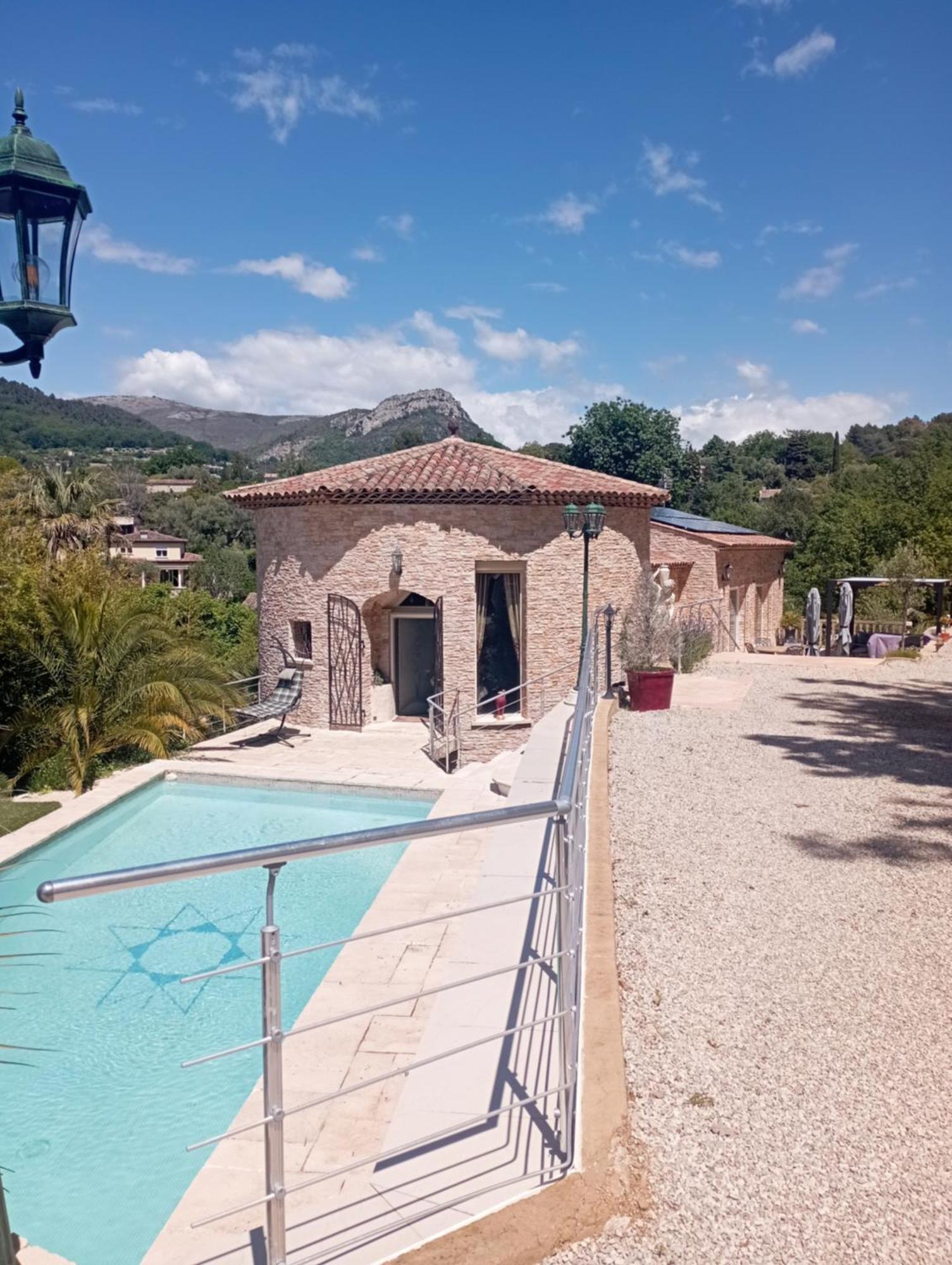 Willa French Riviera Gaudissard Vence Zewnętrze zdjęcie